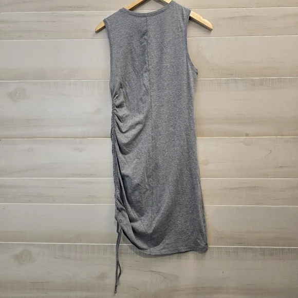 {8} Lululemon Cinch It Tank Dress Heathered Grey - Picture 7 of 9